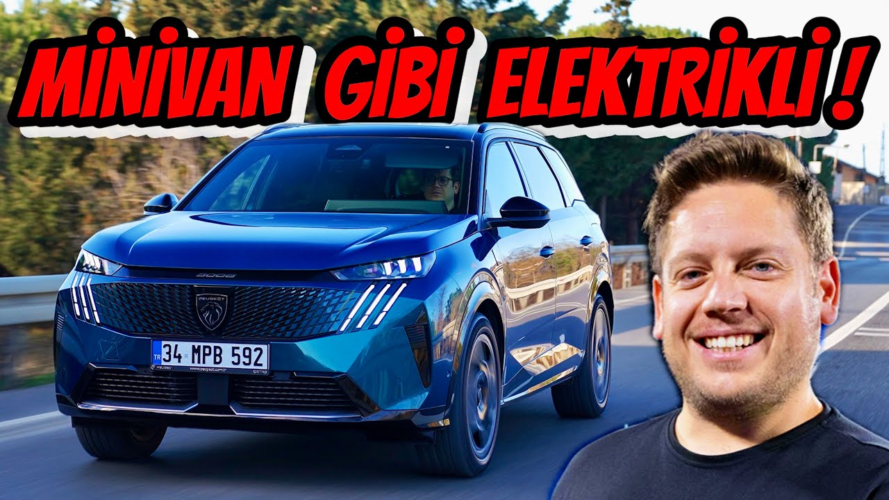 Elektrikli ve 7 Kişilik! | Peugeot E-5008