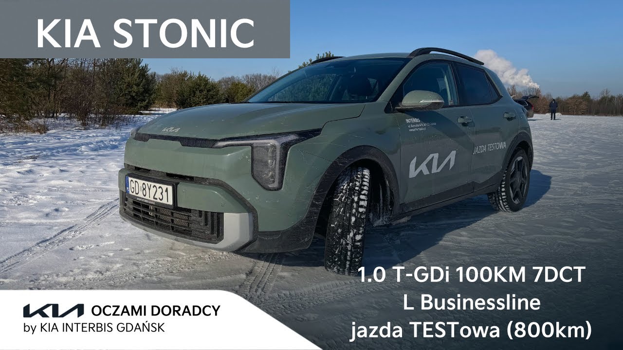2026 Kia Stonic [1.0 T-GDI 100KM 7DCT] jazda TESTowa (800km) L Businessline | 4K