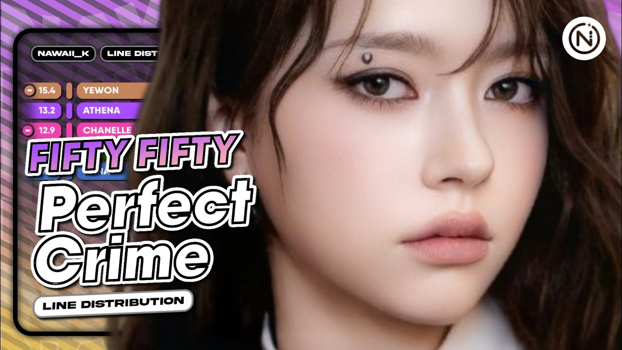 FIFTY FIFTY - 'Perfect Crime' (Line Distribution Color Coded) @nawaii_k