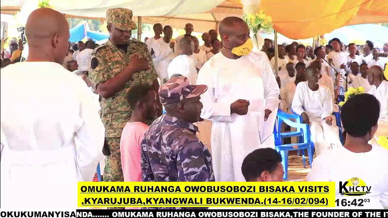 OMUKAMA RUHANGA OWOBUSOBOZI BISAKA VISITS KYARUJUBA, KYANGWALI BUKWENDA