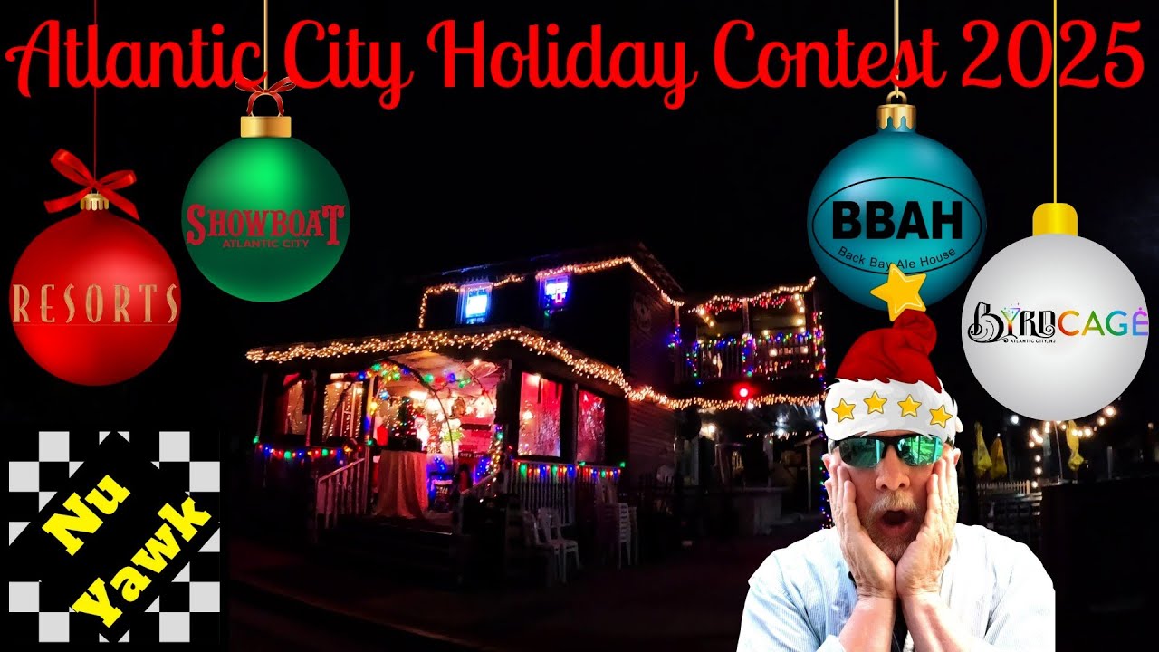 🟡 Рождество в Атлантик-Сити 2025, раунд 5: Resorts, Showboat, Back Bay Ale House и ByrdCage! СЮРП...