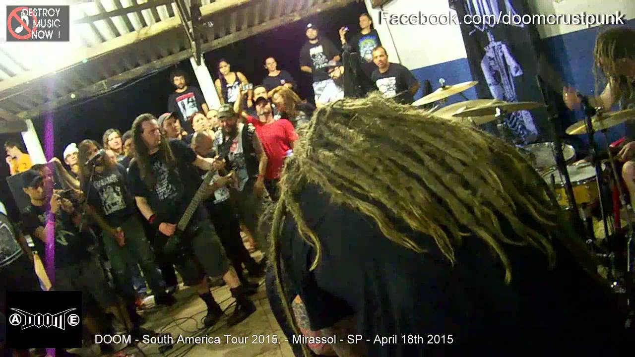 DOOM -  South america tour 2015 - Mirassol - SP ( full gig )