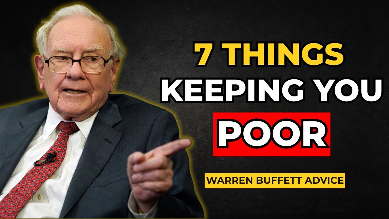 Warren Buffett: 7 Things Poor People Buy That the Rich Don't