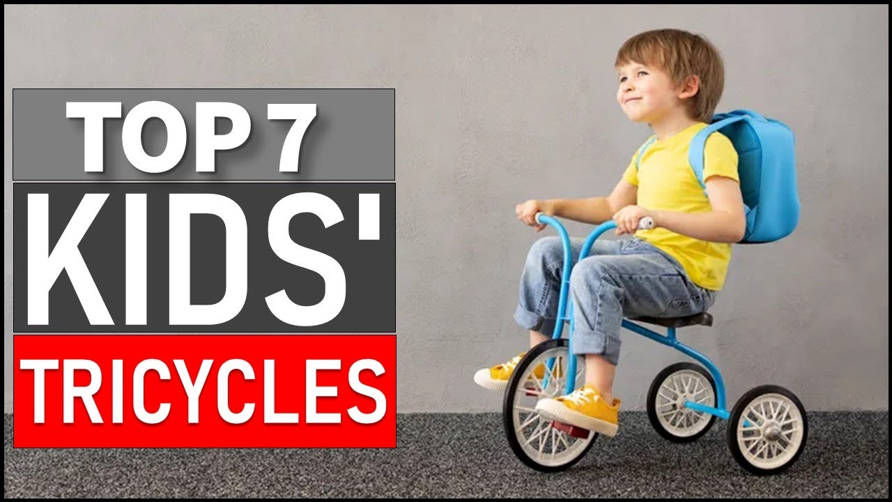 TOP 7 Best Kids' Tricycles for 2024 (Top 5 Picks)