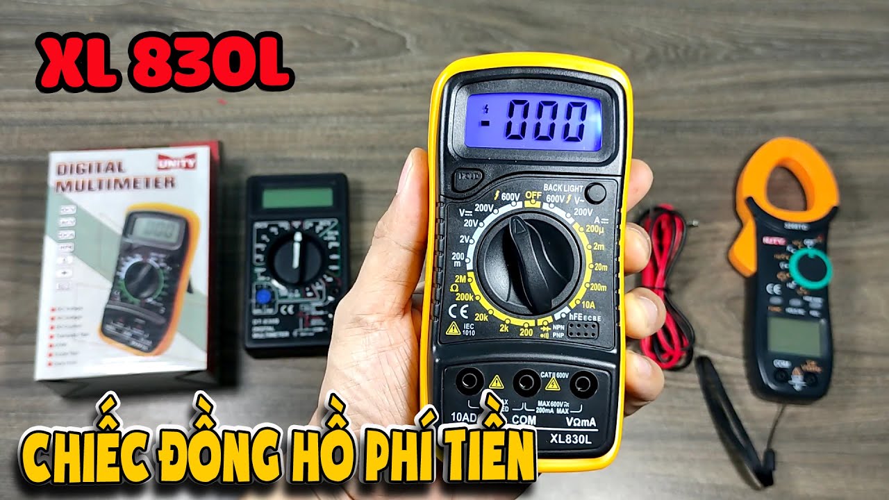 Review Đồng hồ VOM XL 830L mua phí tiền  |Thần Hóng