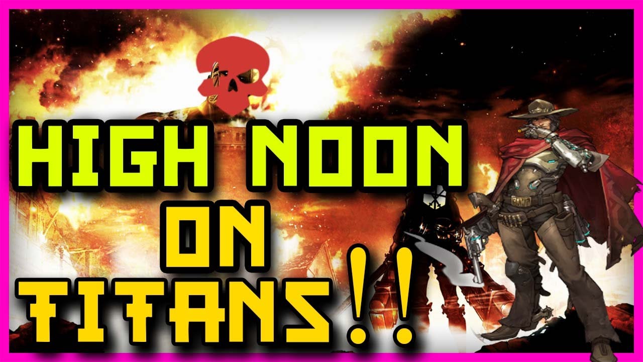 HIGH NOON ON TITANS!! (Overwatch Custom Games)