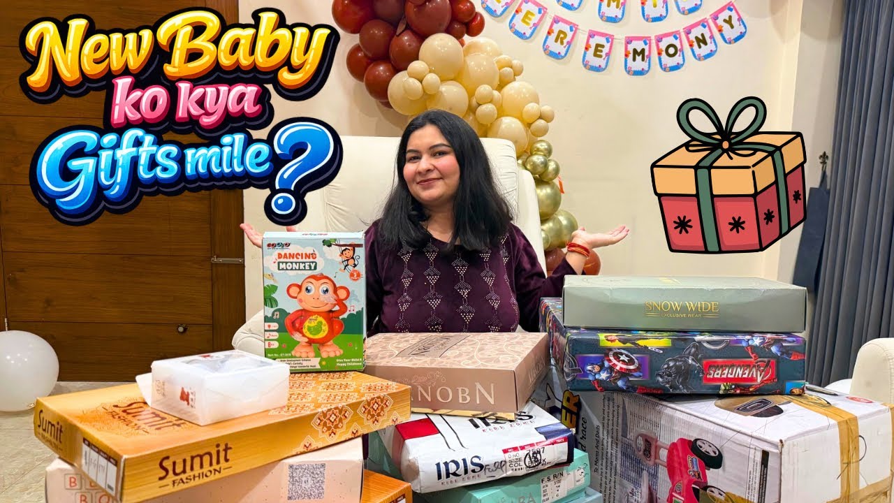 Gift Unboxing of Our Baby’s Naming Ceremony 💝