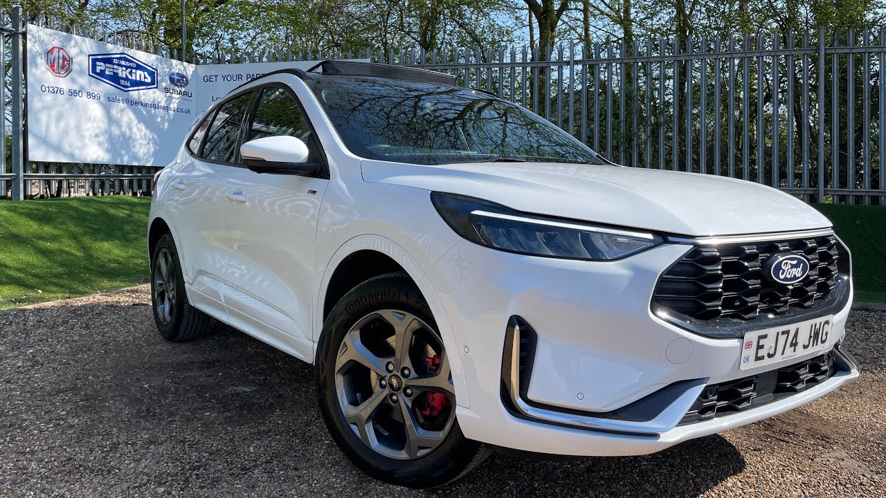 FORD KUGA ST-LINE PHEV 2.5L DURATEC 14.4 кВтч, запас хода на электротяге до 39,9 миль.