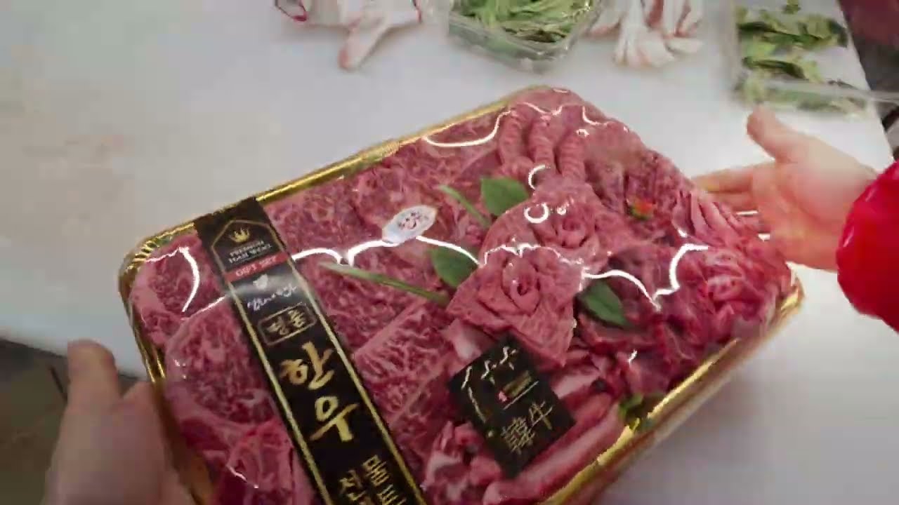 전국1등 퀄리티 설명절 한우선물세트 제작과정