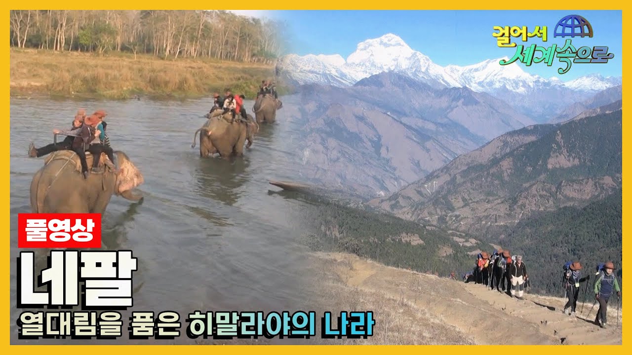 [#걸어서세계속으로Full📺] 열대림을 품은 히말라야의 나라 '네팔' 여행 Trip to Nepal (KBS_20140215)
