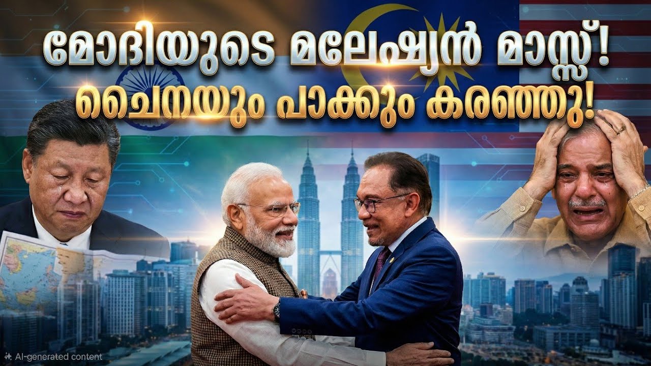 42,000 കോടിയുടെ വമ്പൻ കരാർ! ഇന്ത്യയുടെ സാമ്പത്തിക നേട്ടം 💰 | India-Malaysia Economic Deal 2026