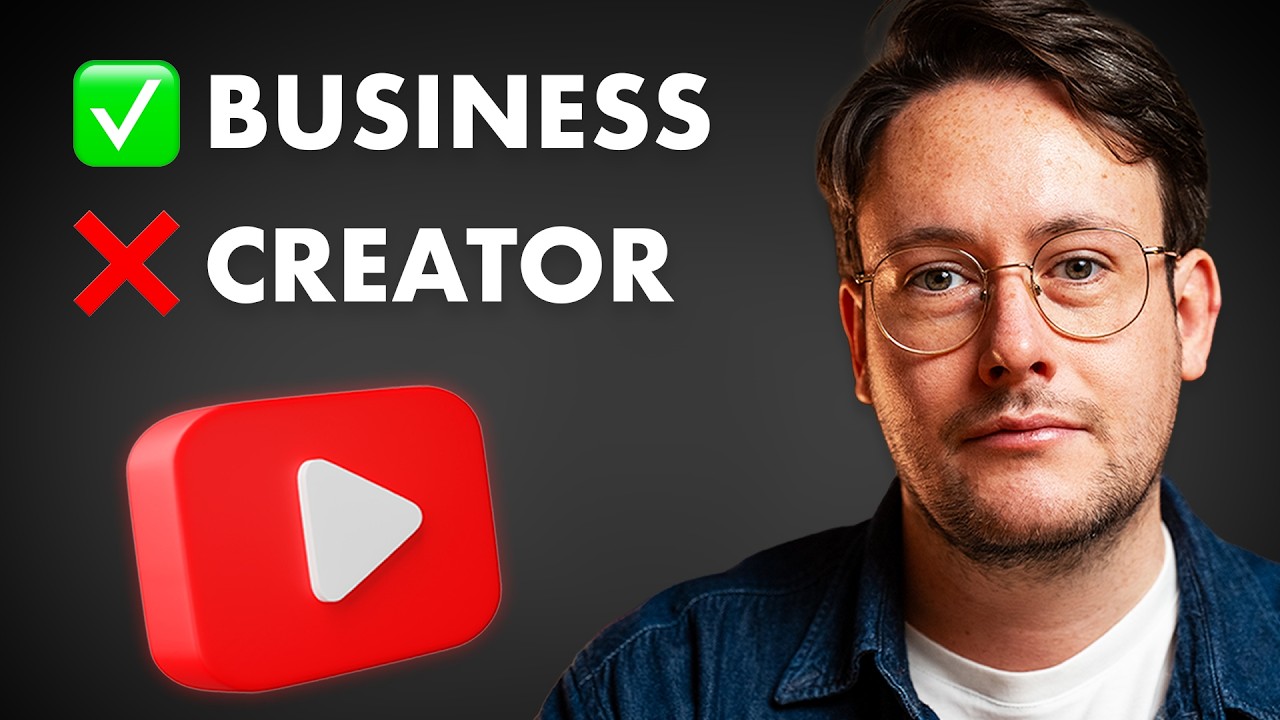 Business YouTube vs Creator YouTube: You’re Playing the Wrong Game