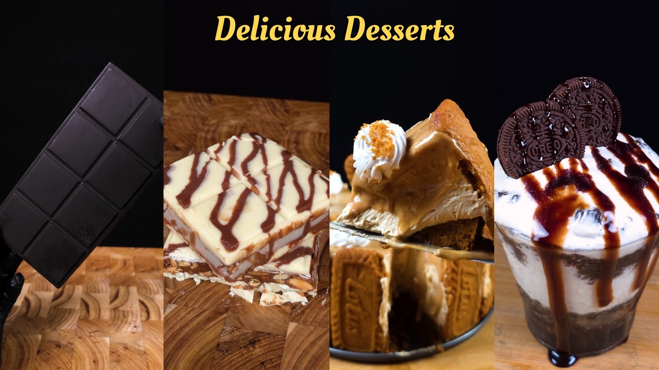 Ultimate Desserts Compilation Vol-2 | Oreo, Biscoff & Nutella | MCSA(MyCookingStyleAsmr)