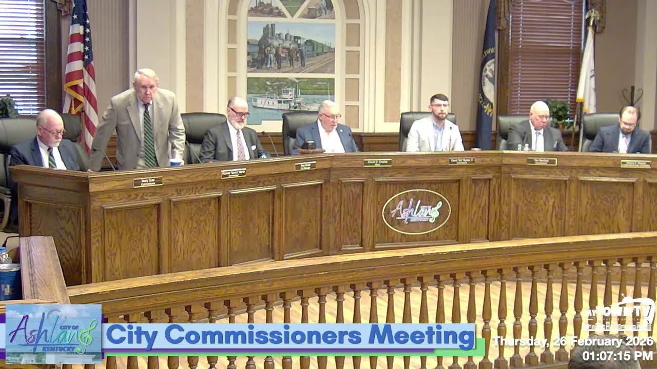 Ashland City Commissioners Meeting  - 2-26-2026