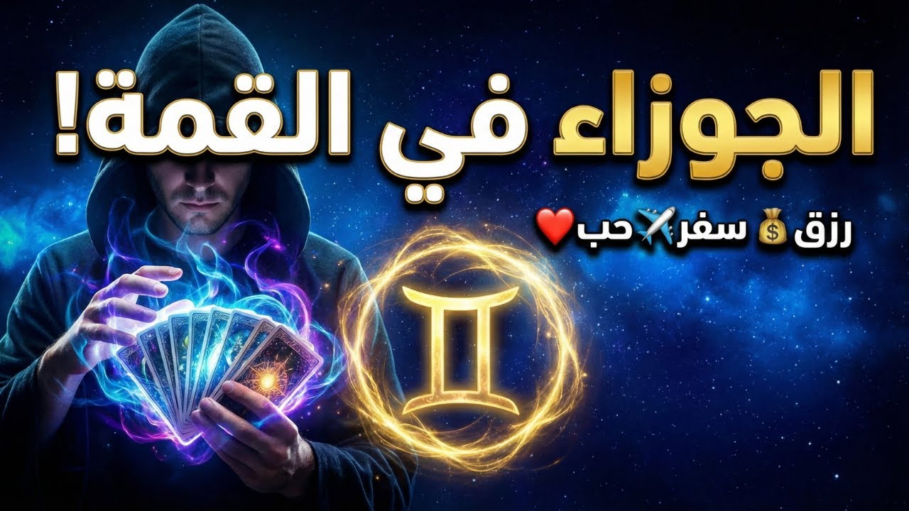 توقعات برج الجوزاء ♊ وصلت للقمه 🎯 قررات لصالحك 🧿 هتبقي مشهور 💯 مفاجآت 🎁 سفر ✈️ حب ❤️ استحقاق 💯 