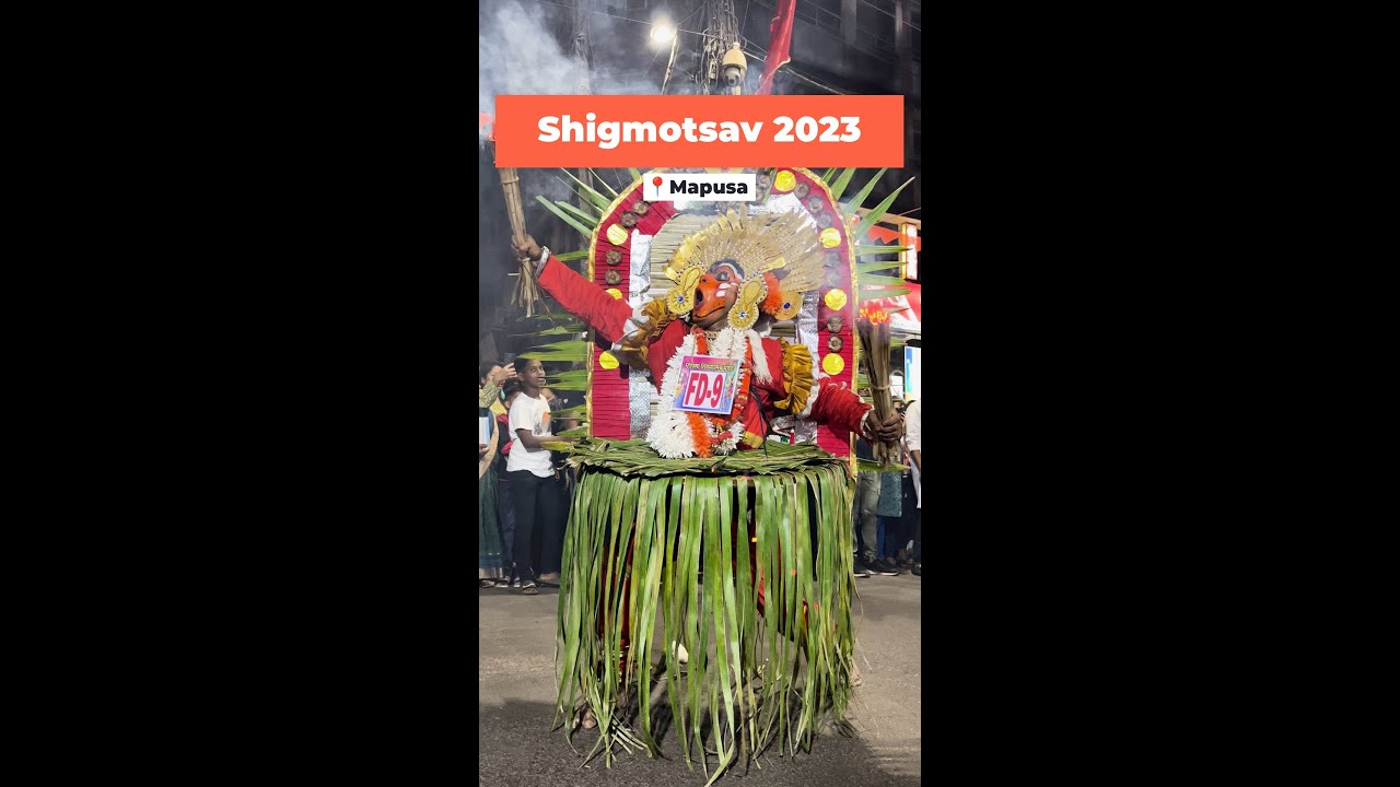 Snippets of the #Mapusa #Shigmo Parade 2023.