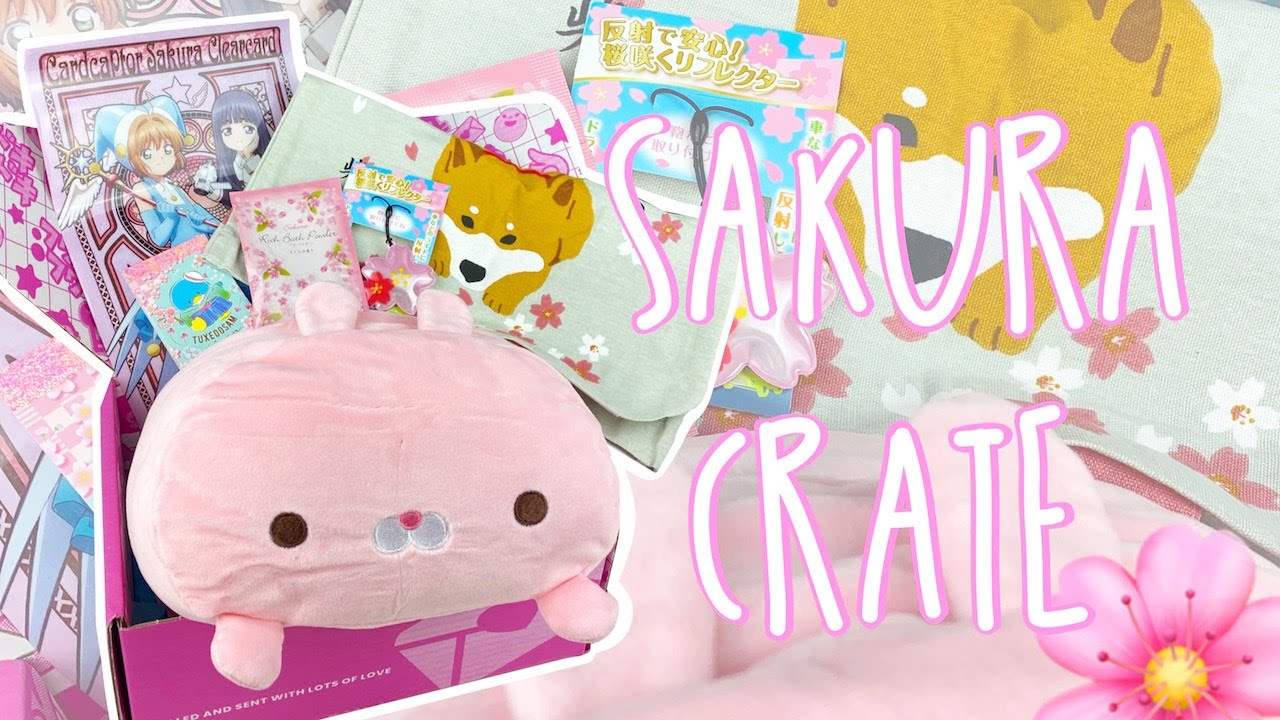 Let's Unbox a SAKURA Themed Crate! Cardcaptor Sakura, Plushies, Sanrio and More! | Doki Doki Crate ♡