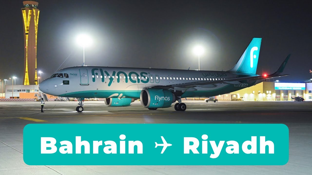 Flight Bahrain to Riyadh with Flynas