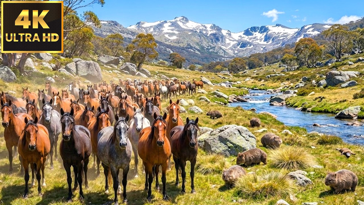 Hiking the Australian Alps The Snowy Mountains - Wombats, Brumbies & The Platypus