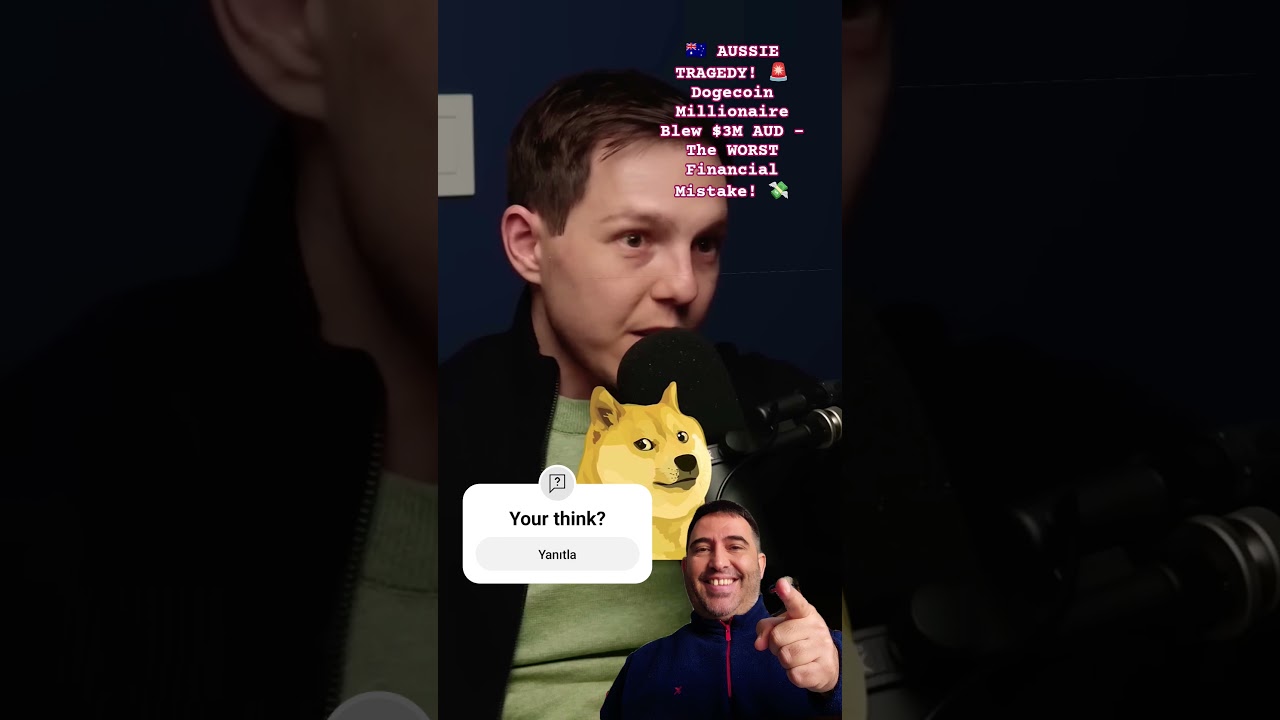 🇦🇺 AUSSIE TRAGEDY! 🚨 Dogecoin Millionaire Blew $3M AUD – The WORST Financial Mistake! 💸