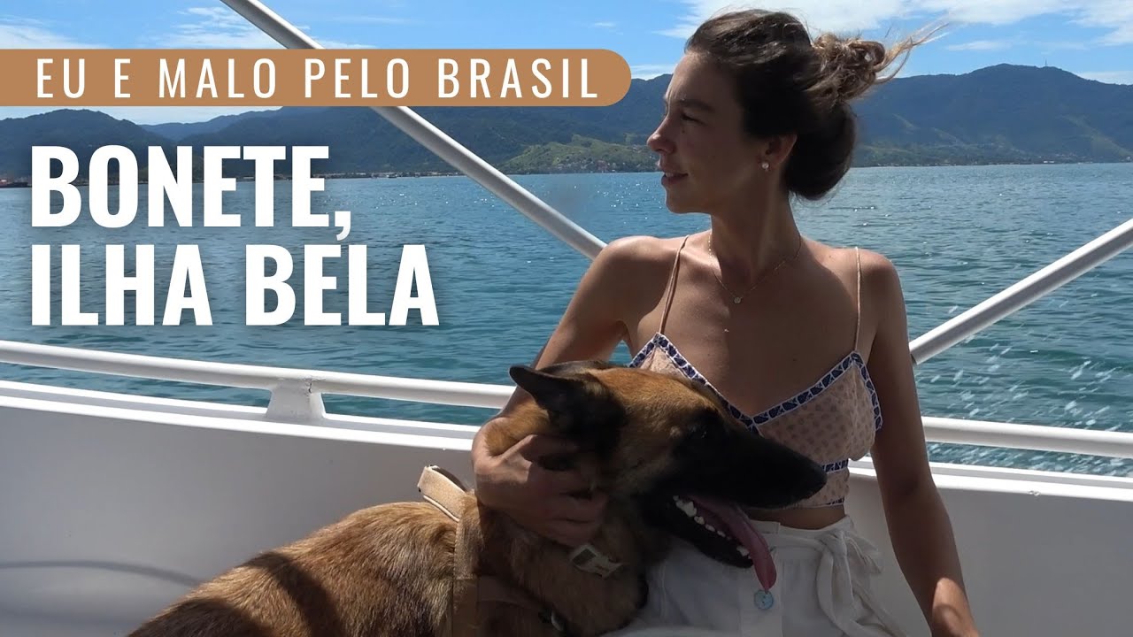Chegamos na Praia do Bonete, em Ilha Bela - VIAJANDO COM MEU CACHORRO PELO BRASIL