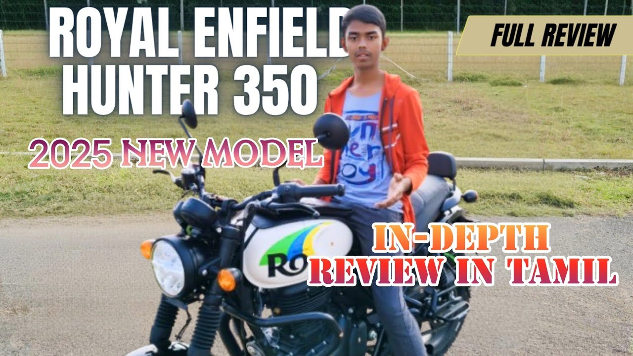 Royal enfield hunter 350 |2025 new model| in-depth review in tamil @sriramvlogs2864