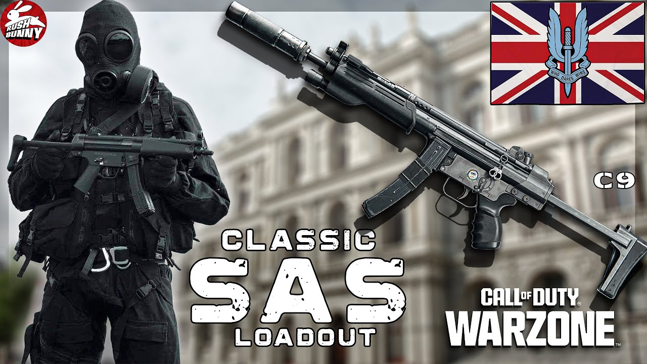 Classic SAS Special Forces | COD Warzone Loadout C9 Build & Gameplay