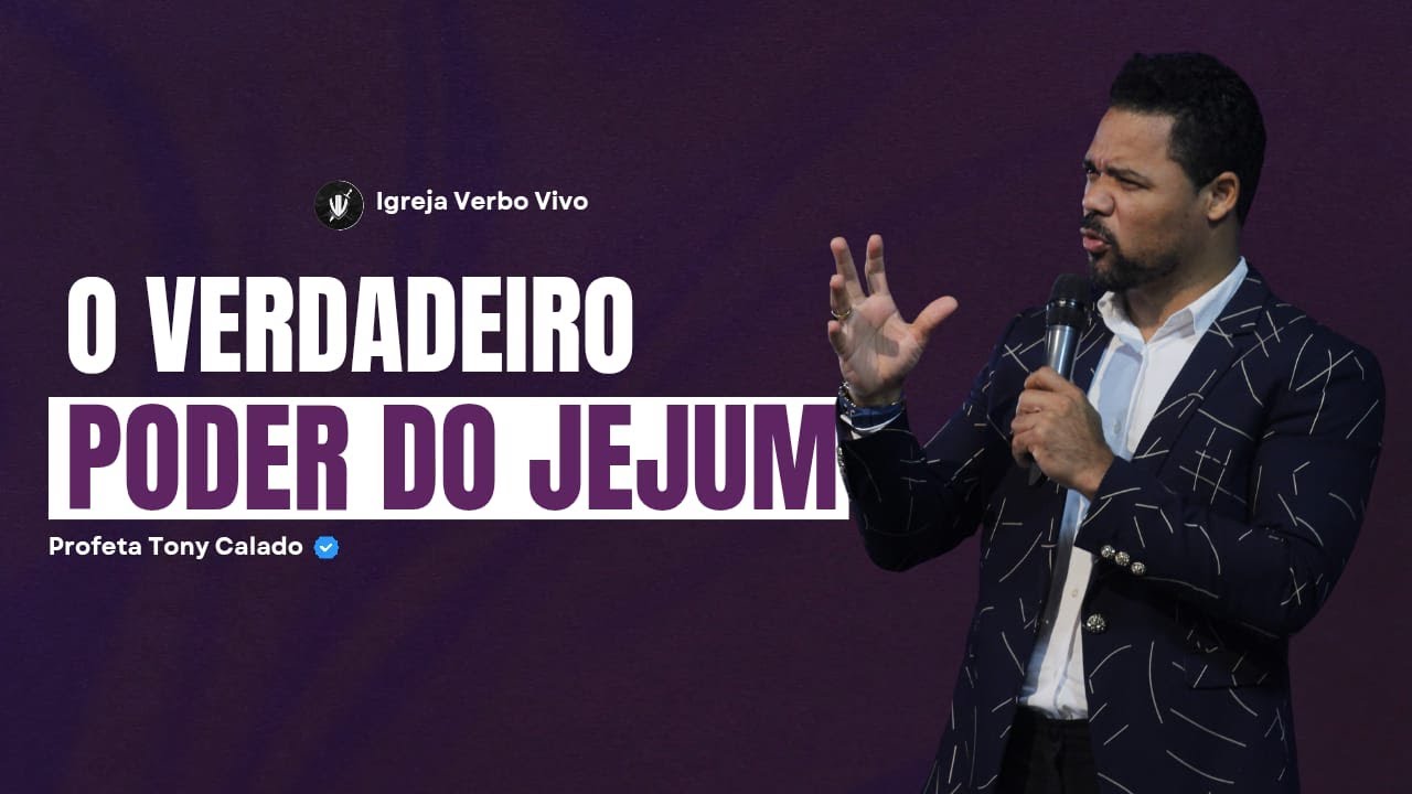 Para Você Alcançar Determinados Níveis, Você Precisa Jejuar. | Tony Calado