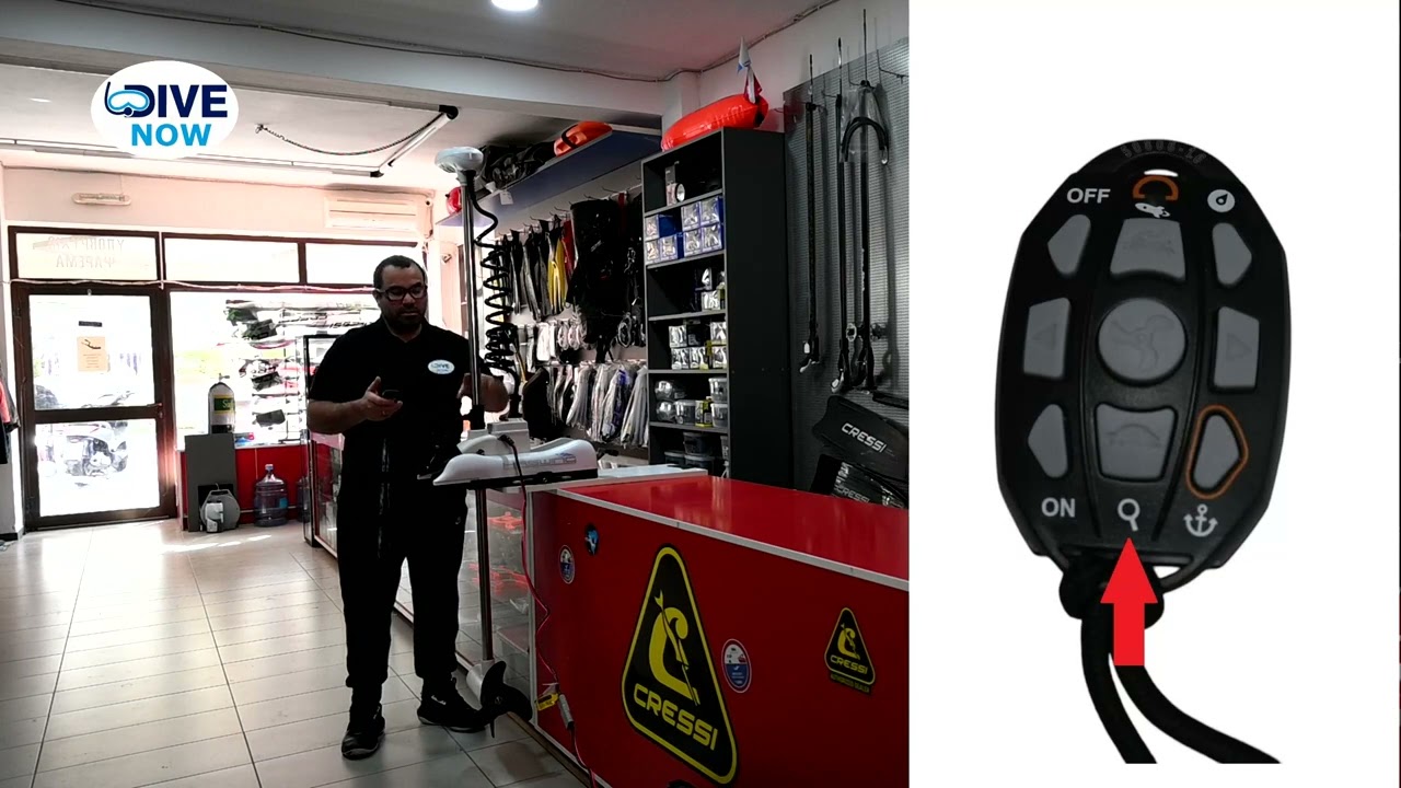 Haswing Cayman Ηλεκτρική μηχανή – άγκυρα GPS 55lbs 2024 [GEN 1.6] απο το κατάστημα μας divenow.gr