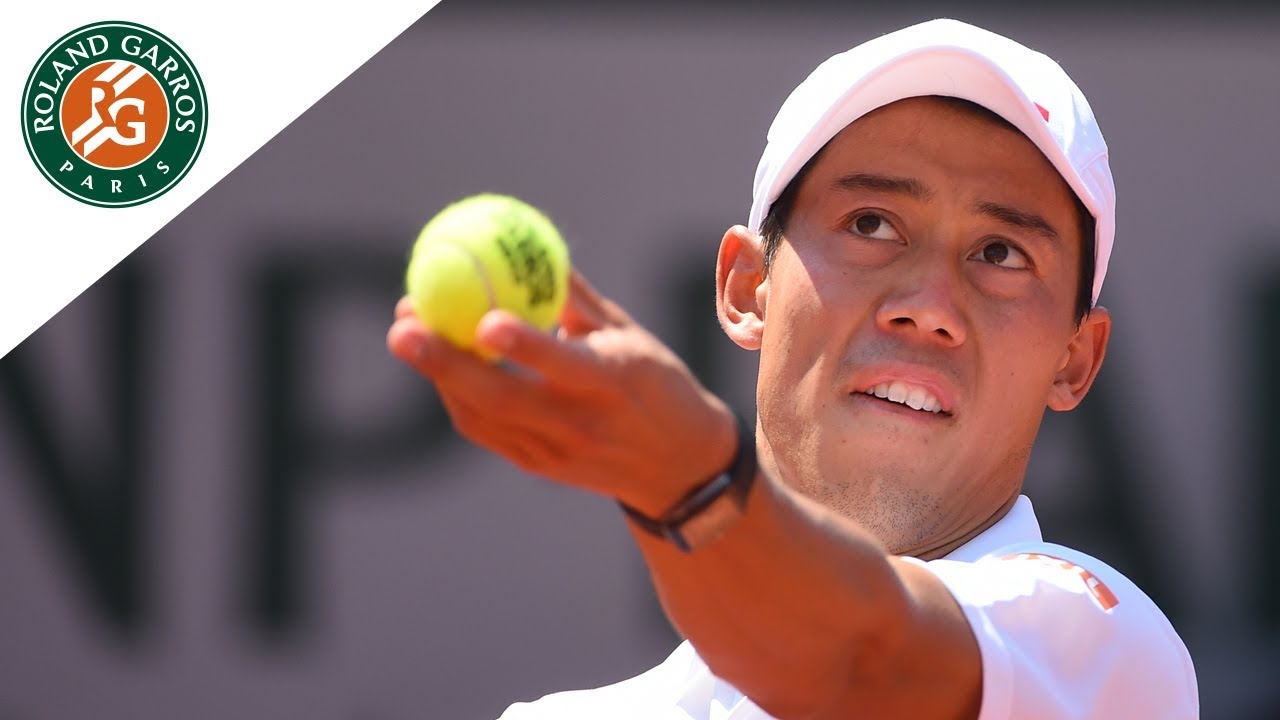 Kei Nishikori - Top 5 Best Shots | Roland-Garros 2017