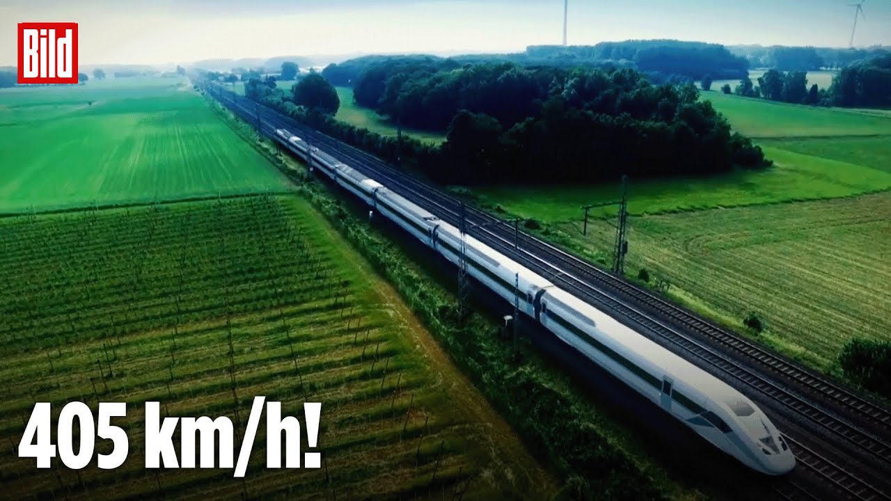 Deutsche Bahn testet neuen Schnellzug