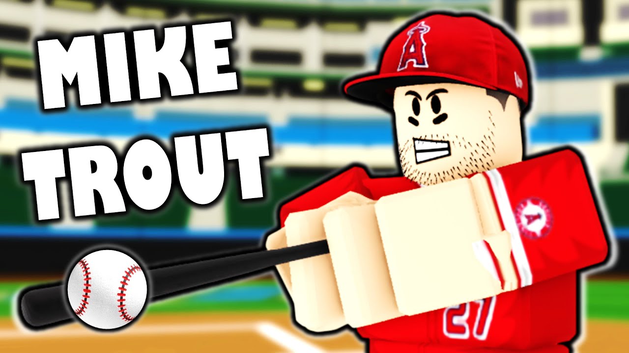 MIKE TROUT Takes Over Roblox HCBB!