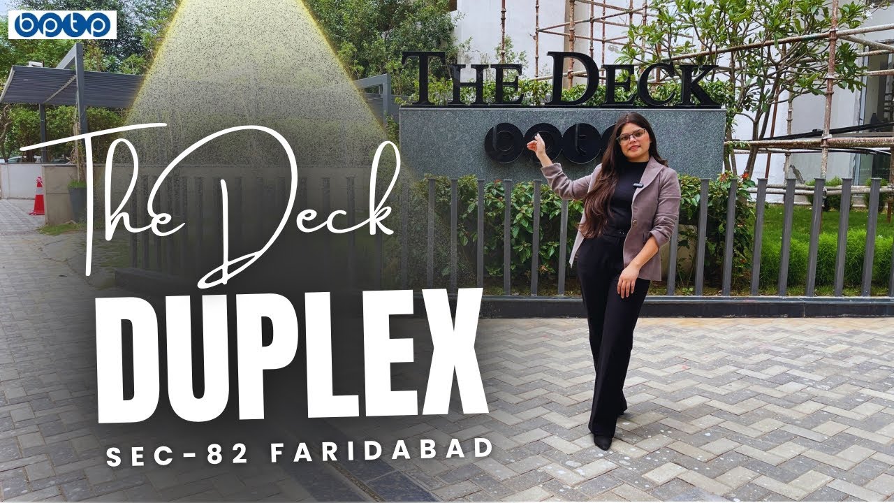 BPTP The Deck Duplex in Sector 82 Faridabad | 3300sqft#bptp