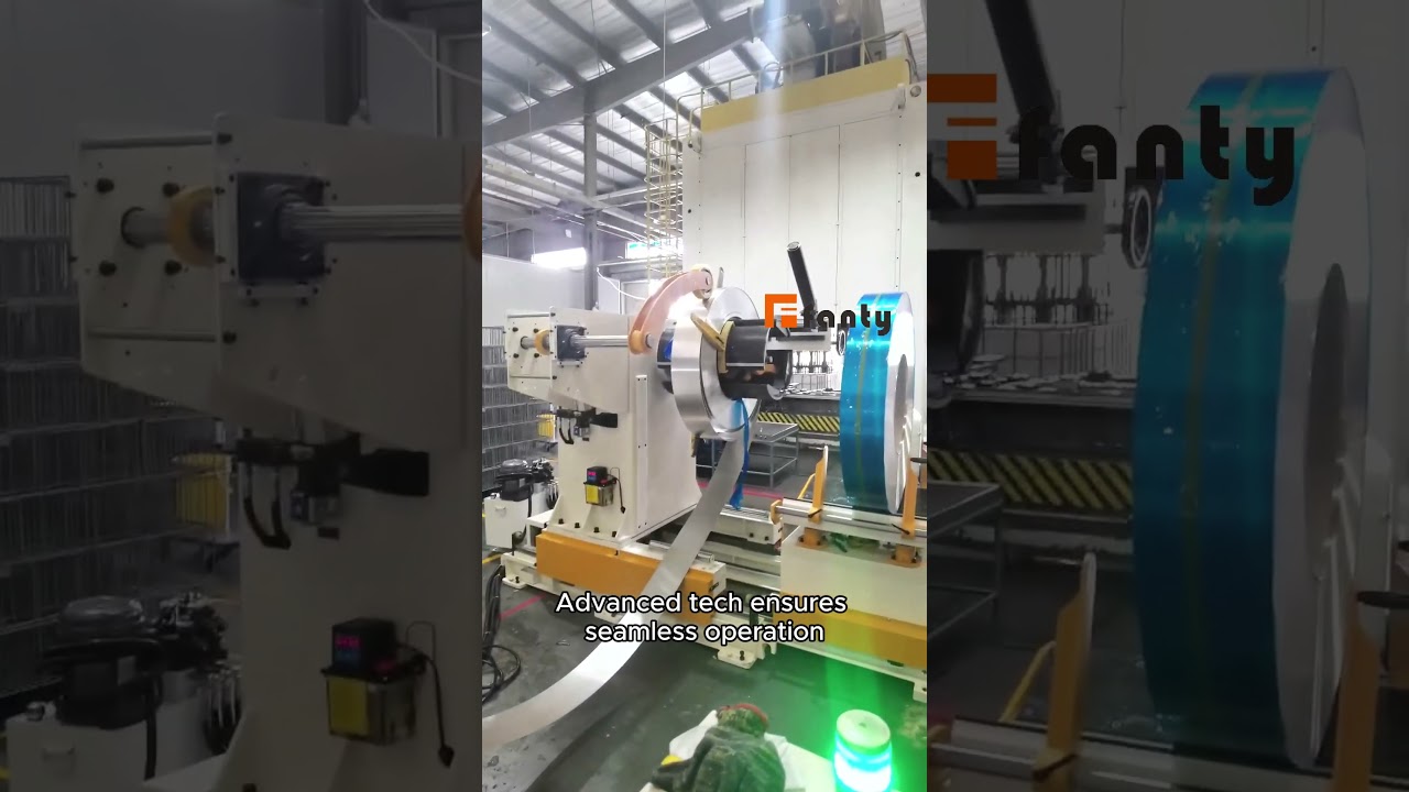 The Fanty machine is a leader in high-strength material coil processing,