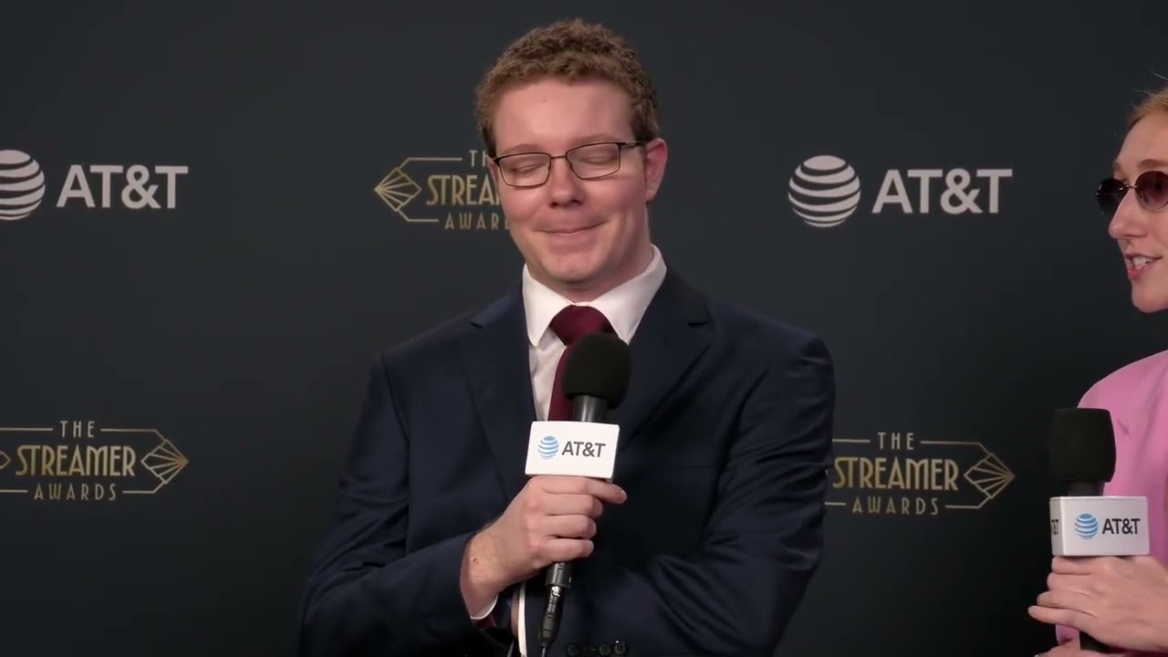 Pangi and Feinberg interviwed at Streamer Awards