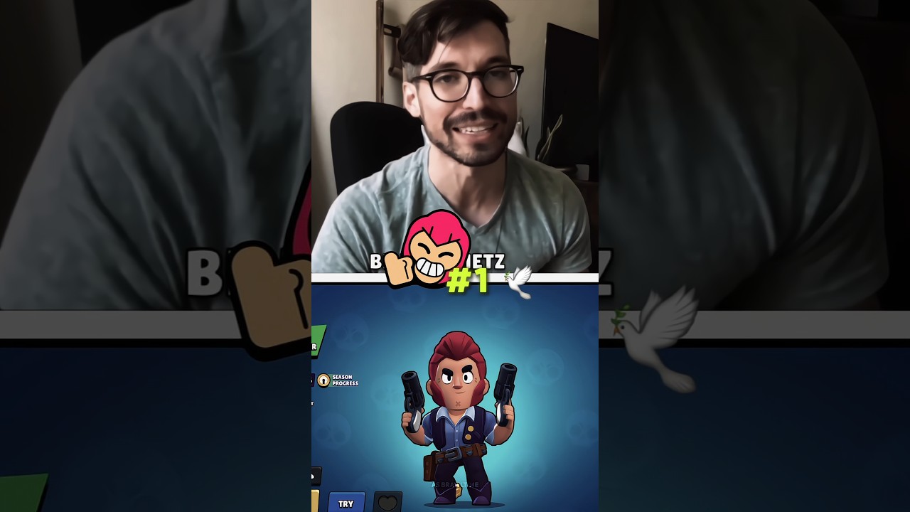 TOP 5 Best Brawlers' Voice actors in Brawl Stars 🗣🔥 #brawlstars #brawlstarsgame