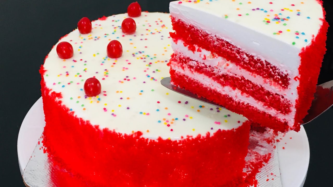 Valentines Day Special Milky Velvet Cake | പൊളി ടേസ്റ്റ് ആണ് | Milky Red Velvet Cake