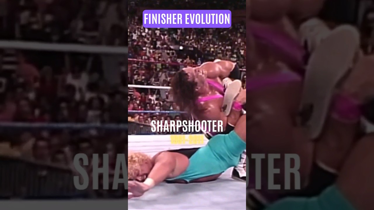 Every FINISHER of Bret Hart ! #shorts #wwe #brethart