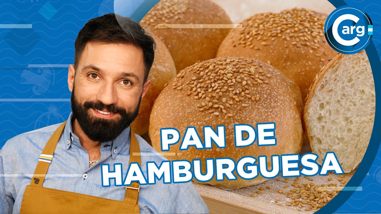 CÓMO HAGO EL PAN DE HAMBURGUESA
