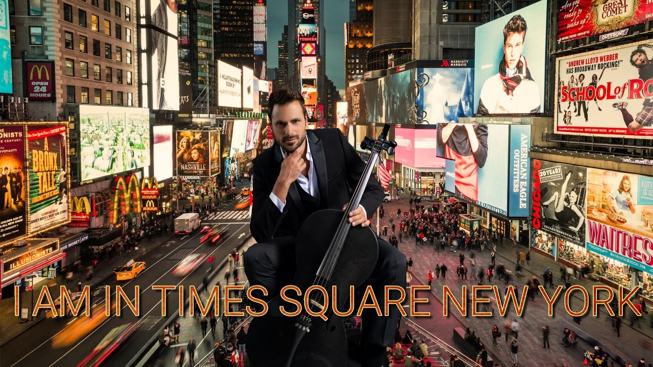 HAUSER ITS UP TO YOU NEW YORK NEW YORK IN TIMES SQUARE 2022 (FRANK SINATRA LONG HAPPY VERSION)