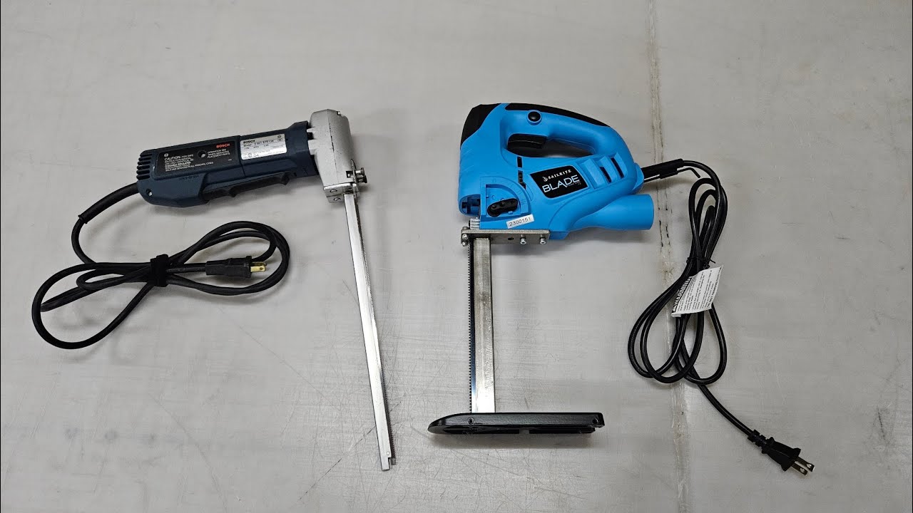 Upholstery Foam Saw Comparison