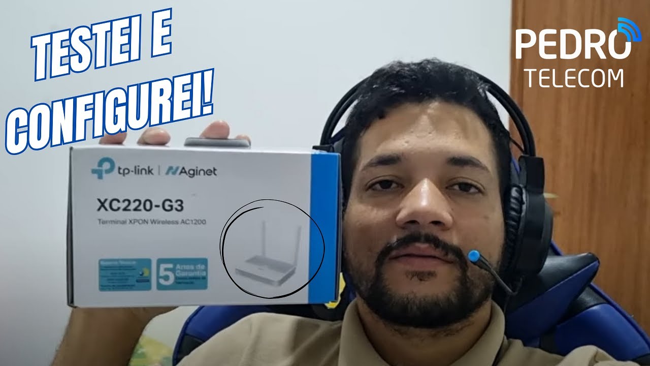 TESTANDO ONT TP-LINK XPON AC 1200 Xc220-g3