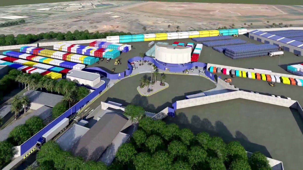 Bloc administratiu Terport Algèria (Oued Smar)