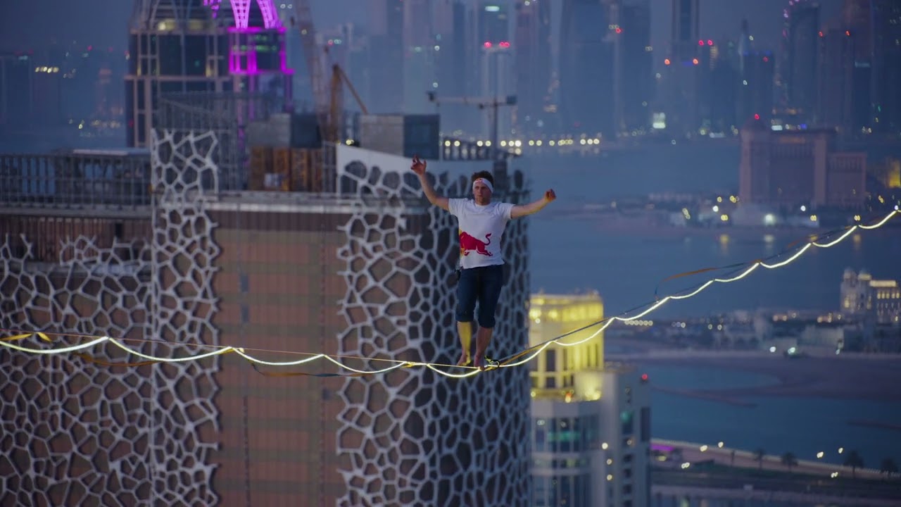 Jaan Roose Breaks World-Record with Qatar&rsquo;s &lsquo;Sparkline&rsquo; Walk