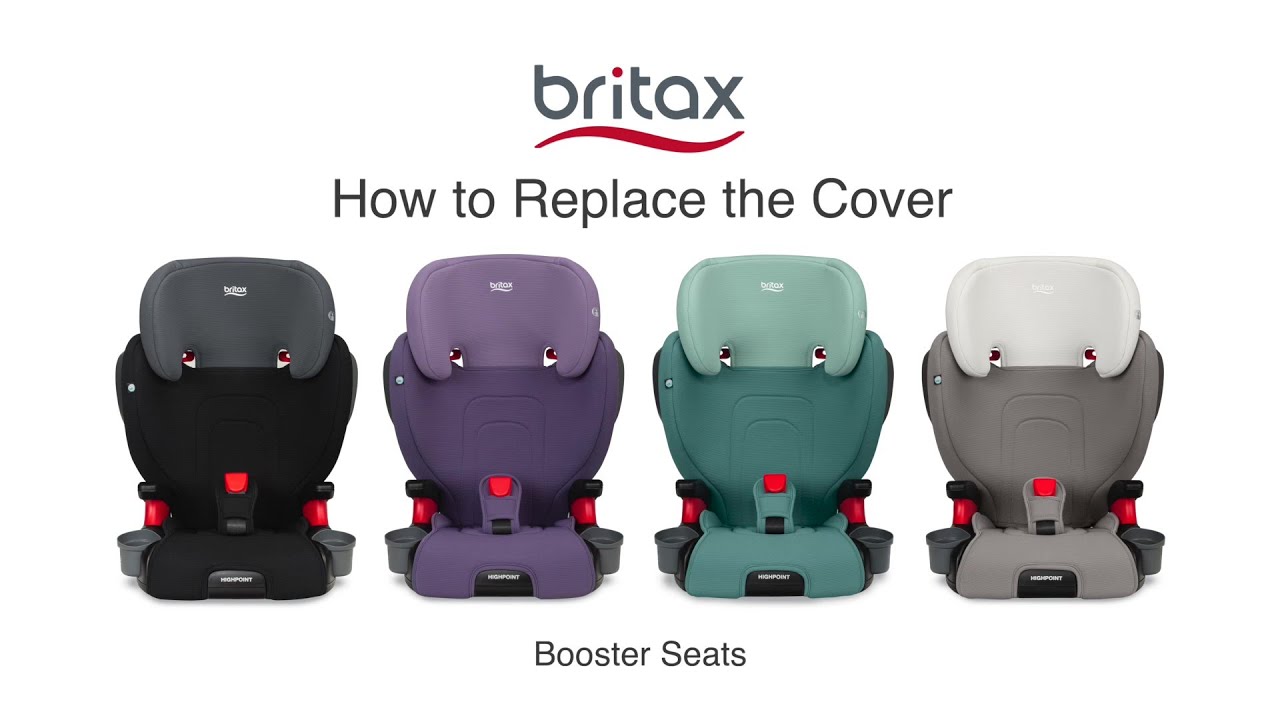 How To Remove The Cover On Britax 2-Stage Belt-Positioning Booster Seats
