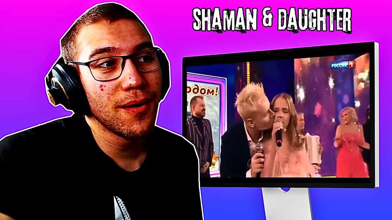 Reacting To SHAMAN Singing With His Daughter - Новогодние Игрушки!!!