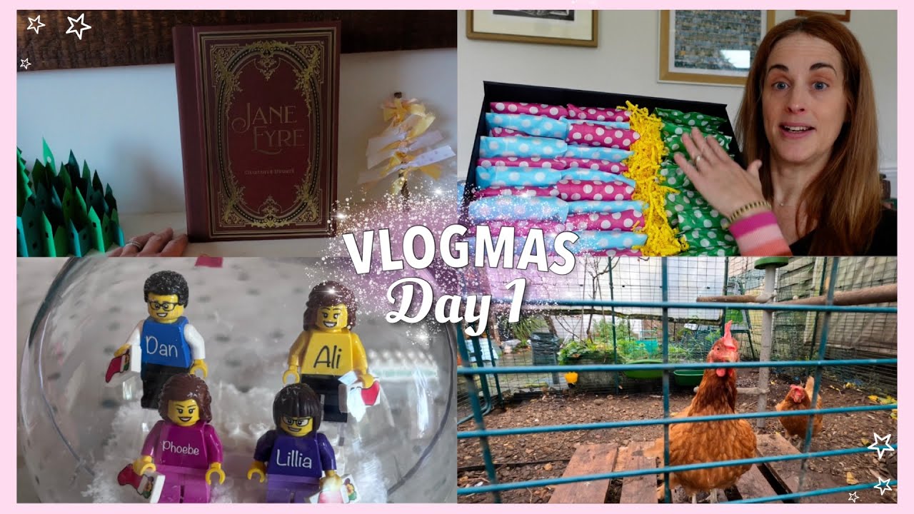 ⭐️ Адвент-календари + Увековеченные в Лего | Vlogmas 1