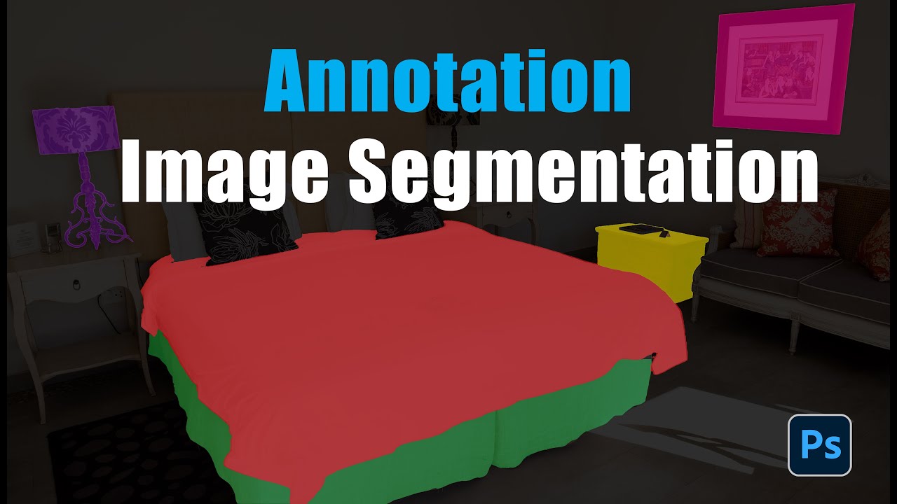 Image Segmentation Annotation | Photoshop Tutorial | Masking