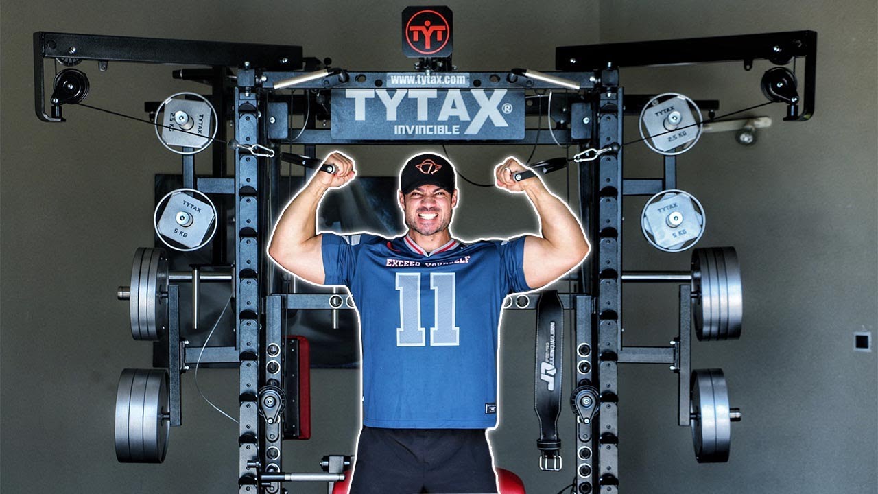 JE VOUS PRÉSENTE MON TYTAX (Le meilleur home gym au monde !)