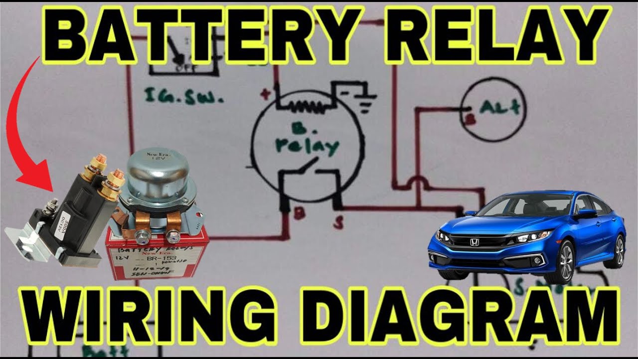 BATTERY RELAY (WIRING CONNECTION)